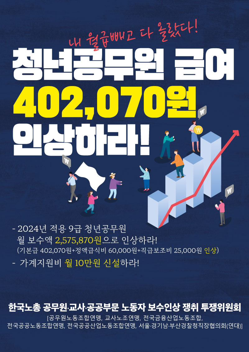 청년공무원 급여 402,070원 인상하라.jpg